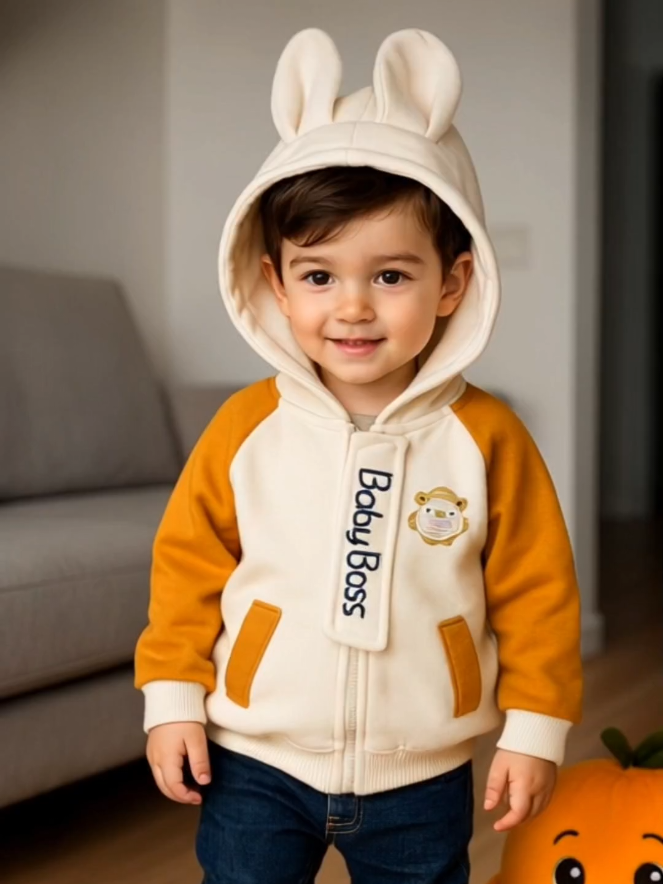 Jaket anak baby boss karakter lucu #jaketanak #bajuanak #hoodieanak 