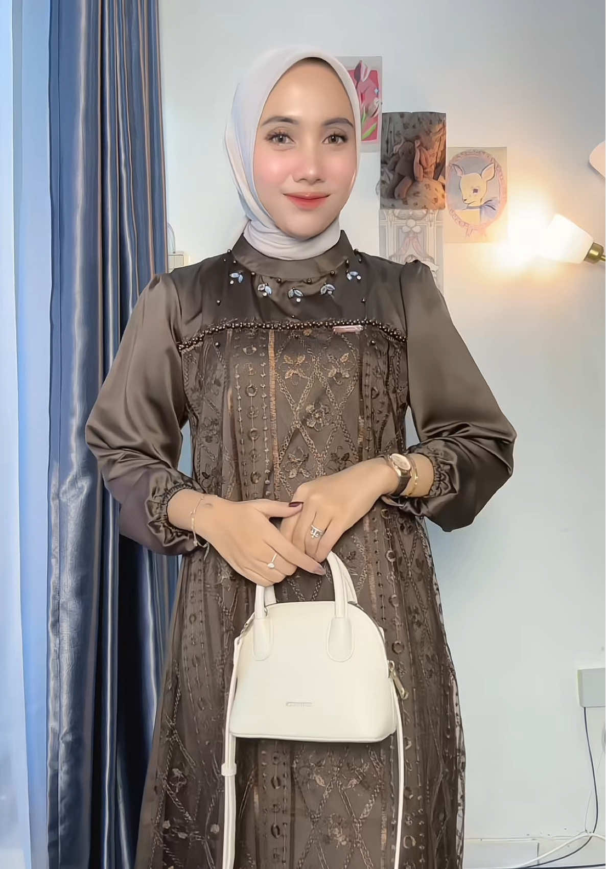 Dress brukat cakep, mana murah lagi😍 #dress #dresskondangan #dresslebaran #dressbrukat #brukat 