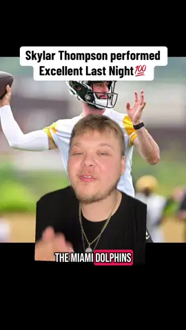 Part 479 | After Last Nights Game our Back up Qb Situation just got Crazier..😂😳 Could Skylar Thompson Climb his way up the Depth Chart Yinz? #nfltiktok #pittsburghsteelers #masonrudolph #skylarthompson #willhoward 