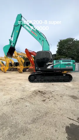 SK200-8 super ไฟ้ฟ้าครบ ระบบดีมากเครื่องปั๊มแห้งรถทำงานไวเร็วแรง 950,000 บาทเอกสารเล่มทะเบียน 0623388688รถพร้อมใช้รับประกันสินค้ามาดูได้เลยครับ