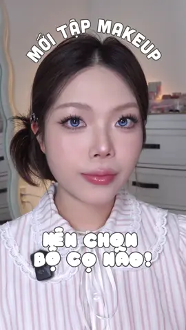 Jessup đen - nâu - hồng, mới tập makeup thì nên mua loại nào?✨ đen với nâu đều ok nha @JessupBeauty #quanhdayo #makeup #reviewlamdep #goclamdep #makeuptips #comakeup #jessup 