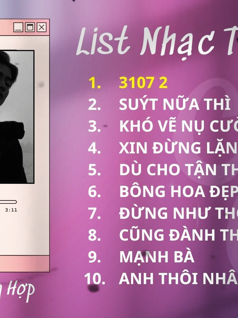 List Nhạc Tâm Trạng - Top Những Bản Hit Một Thời - 3107 2, Suýt Nữa Thì, Khó Vẽ Nụ Cười, Xin Đừng Lặng Im,.... #xuhuong #trending #kenhnhactonghop #nhachaymoingay #hottrend #nhacnaychillphet #nhactamtrangbuon💔 #nhacchill #nhactrend #hottiktok_xuhuong