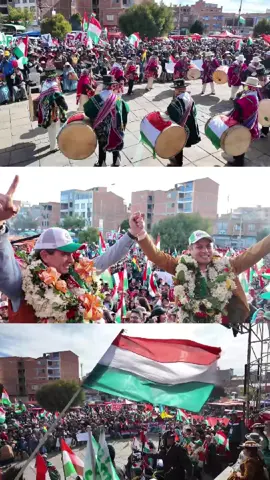 Este 17 de agosto vamos a ganar. Agradecido con todas las personas, hermanos, hermanas, que nos acompañaron en nuestro cierre de campaña en la ciudad de #ElAlto #Bolivia #elecciones2025 #cierredecampaña #pdc #victoria #rodrigopaz @CAP.LARA 