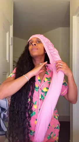 This isn’t your grandma’s panty hose.  This pantry hose bonnet is perfect for long hair and long braids.  You will have the best sleep of your life, so wrap it up!  Grab yours now. @ygwigs 
