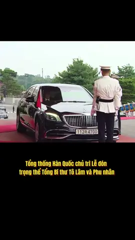 Sáng 11/8, lễ đón Tổng Bí thư Tô Lâm và Phu nhân Ngô Phương Ly cùng Đoàn đại biểu cấp cao Việt Nam thăm cấp Nhà nước tới Đại Hàn Dân Quốc (từ ngày 10-13/8)