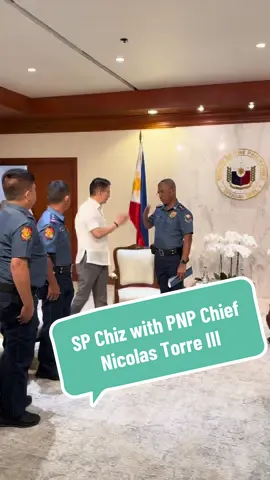 Lunes Mood: Police General Nicolas Torre III, Chief of the Philippine National Police, swung by the Senate for a courtesy visit to Senate President @chizescudero . 🇵🇭🫡🫡 🇵🇭 #SayChiz #ChizEscudero #senatepresident #senatepresidentph #senateofthephilippines #fyp #fypage #escuderochiz #philippines #fyppppppppppppppppppppppp #senatepresidentofthephilippines 