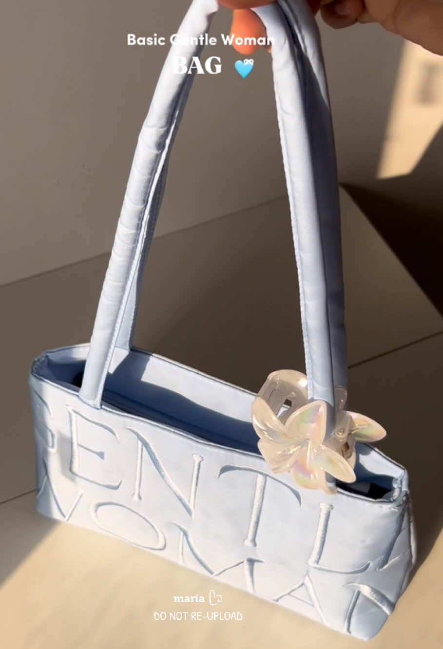 Color: Blue 🫧 💎 #bag #underarmbag #elegantbag #gentlewoman #tiktokshopontrend 