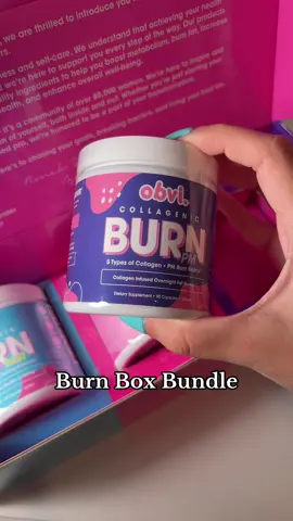 #OBVI 💖 Burn Box Bundle #obvisupercollagen #collagen #supplements #wellness #TiktokShopCreatorPicks #CreatorIcons 