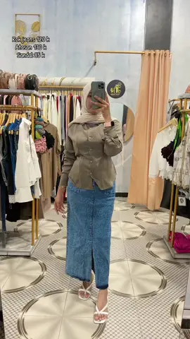 #outfit #atasanwanita #rokjeans #daraaceh #acehviral #fyp #intanfashionhouse  