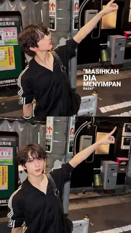 dia kaya ngomong 