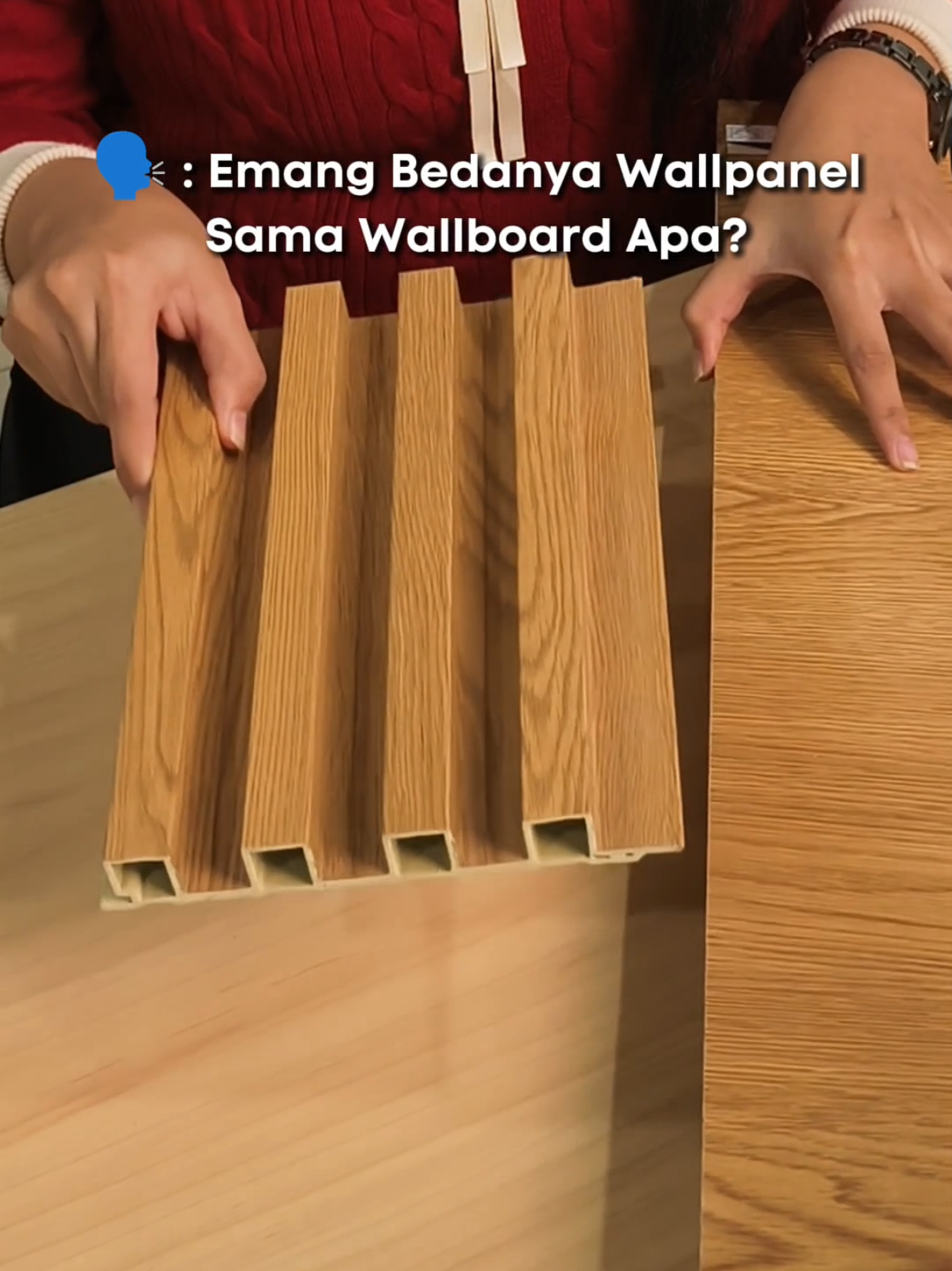 Apasih bedanya WALLPANEL sama WALLBOARD? kan sama-sama dekorasi dinding? Eh ternyata ada bedanya loh! kalian simak baik-baik ya! Gimana? sudah tahu kan? bahan dari kedunya sama-sama WPC ya! WALLPANEL & WALLBOARD ini juga bisa kalian dapatkan di #LAIV ya! #LAIV #LAIVid #LAIVwallpanel #LAIVwallboard #KEIRAserieslaiv 