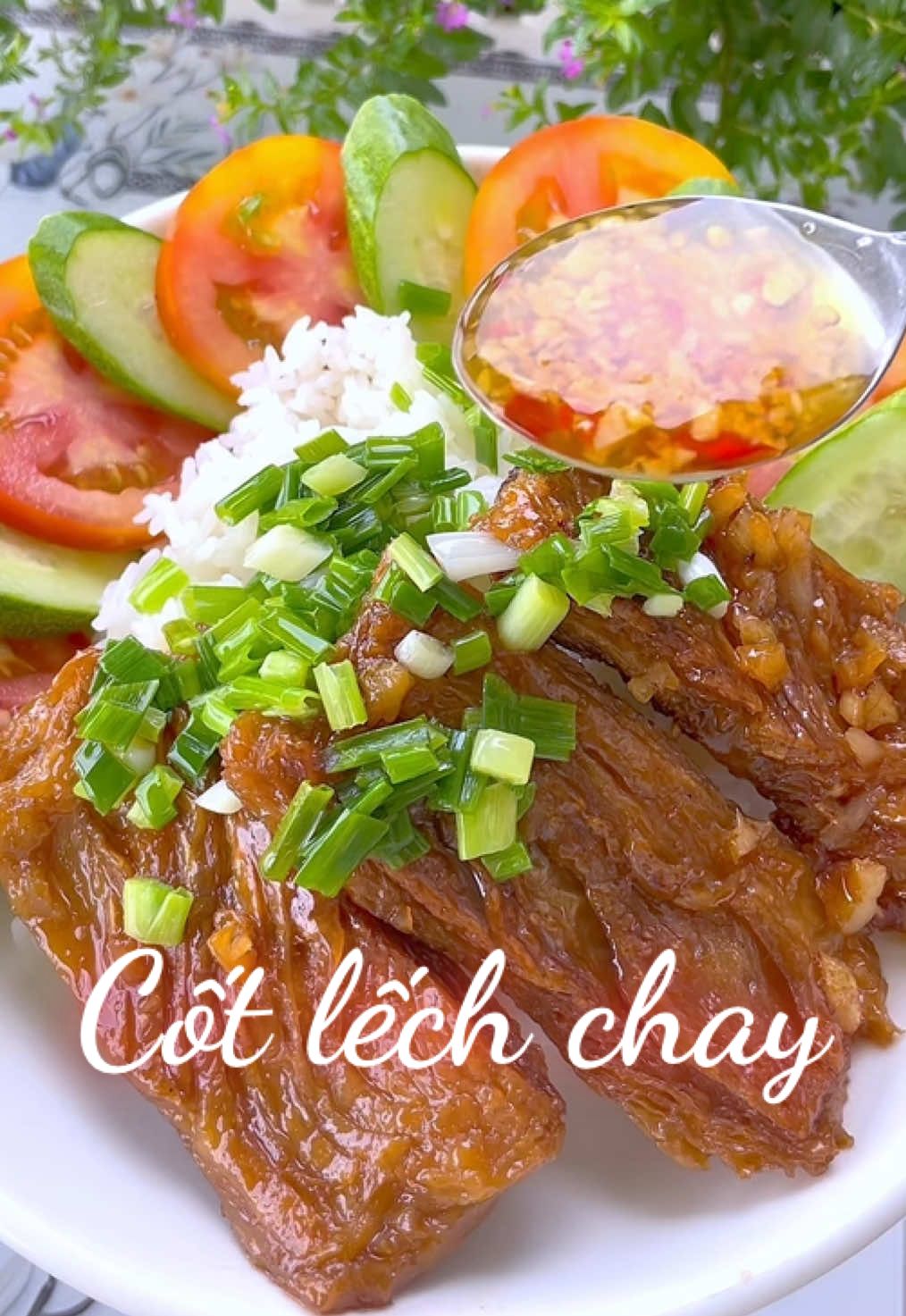 Cốt lếch chay. Đồ chay mà ngon như dậy chắc Duong a chay luôn quá mọi người oi#bepbaduong #anvat #viral #LearnOnTikTok #anvatcungtiktok #monngonmoingay #comchay #comchayngon #monchay #monchaymoingay 