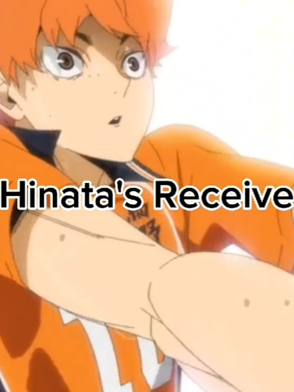 Hinata's Receive : #hinatashoyo #hinata #shoyohinata #shoyo #recepetion #receive #h#haikyuuedits #edit #animefyp #fyp #volleyball #saison4 #peak #vo #mangaedit 
