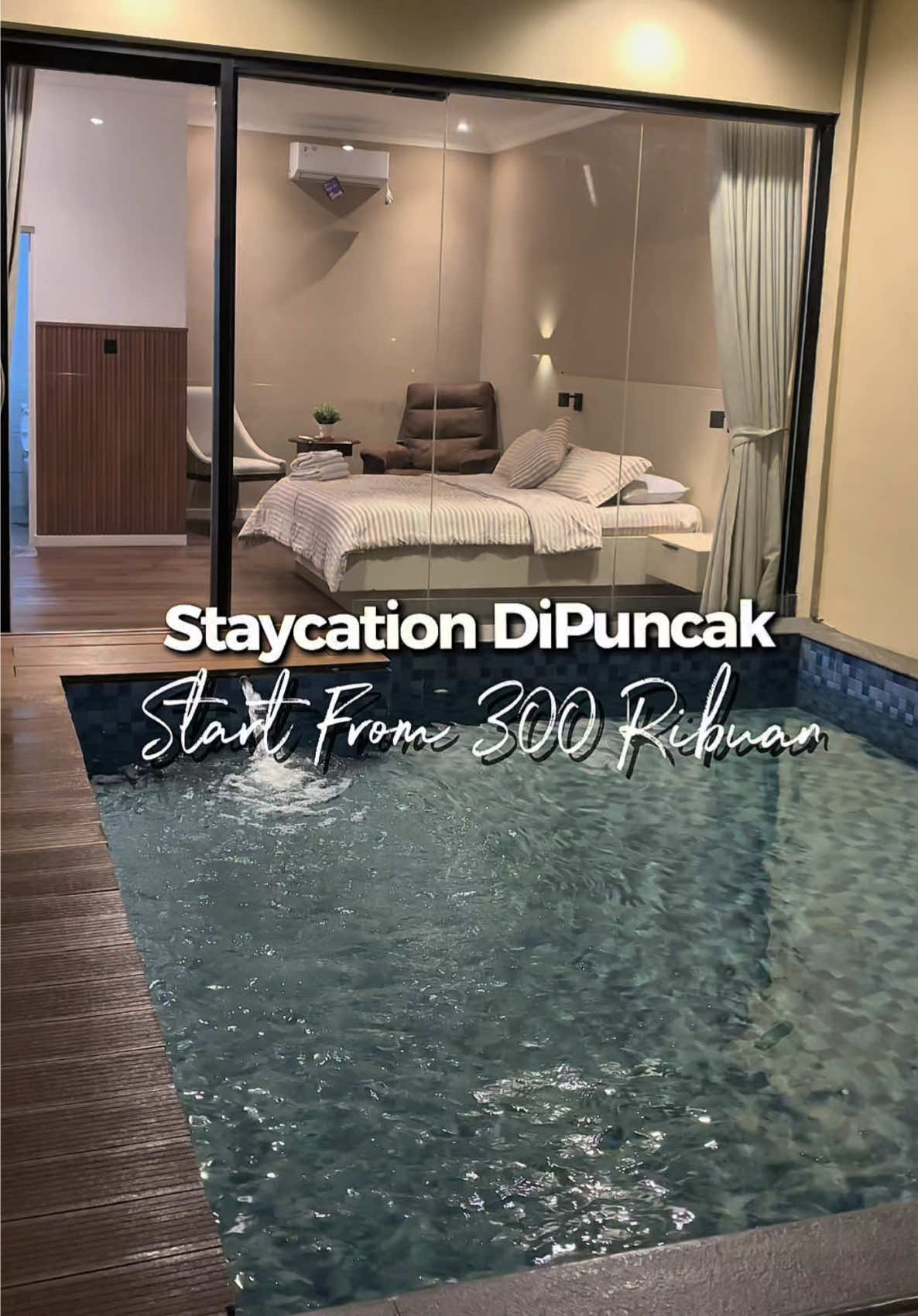 Rekomendasi Hotel Kolam Renang Privat Di Puncak✨✨ #GoAcademyTravel #jelajahhepi 
