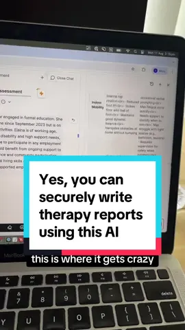 Write your therapy report using AI? Mission complete #everbility #therapist #therapistsontiktok #alliedhealth #therapist #ai #report #functionalcapacityassessment 