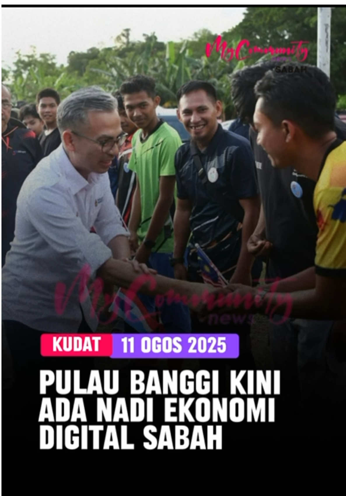 Menteri Komunikasi, Datuk Fahmi Fadzil,  melawat NADI Pulau Banggi pada 10 Ogos 2025 bagi memantau kemajuan keterhubungan dan peranannya dalam pendigitalan luar bandar.  Dengan internet melebihi 100Mbps dan kemudahan latihan digital, NADI menjadi pusat sehenti pembelajaran dan peluang ekonomi.  NADI Pulau Banggi turut memenangi WSIS Prizes 2025 kategori Capacity Building, mengiktiraf komitmen Malaysia terhadap kemajuan teknologi inklusif. #Nadi #mcnsabah #communitynews