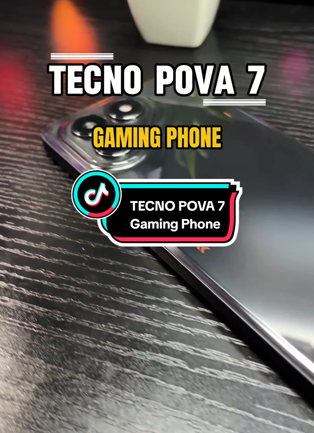 Tecno Pova 7 Gaming Phone with 7000 mAh battery #TecnoCreator #TecnoPOVA7 #TecnoAI #TECNOxPUBGM #TECNOPhilippines #TecnoGaming #POVA7Series #pmsl20250fficialsmartphonepartner #shinraTV #fyp 