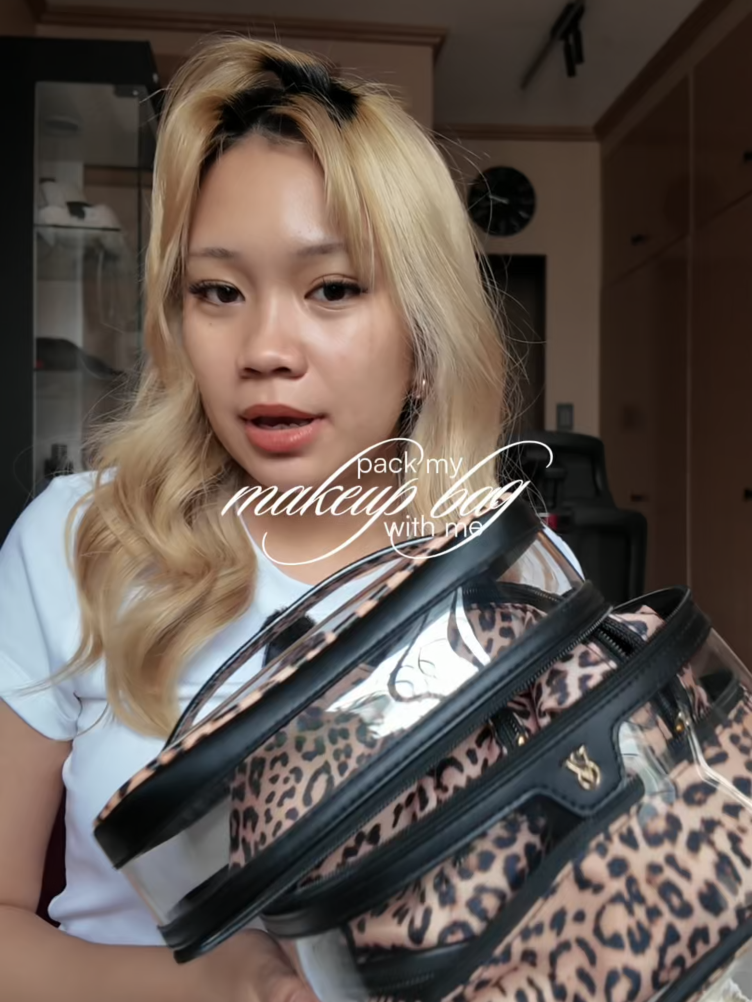 the art of overpacking 😅 loveee my @victoriassecret makeup bag #victoriassecret #makeupbag #makeupph #beautyph #fyp #foryoupage #packwithme