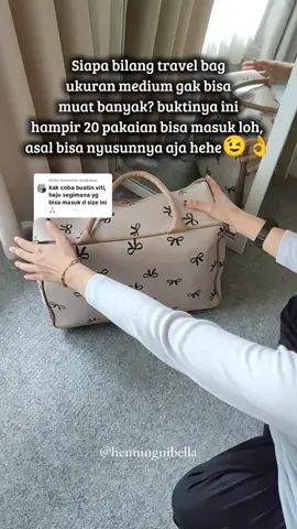 Membalas @niniknien lumayan muat banyak ya kak, cuss jgn sampai kehabisan😉✨ #travelbag #tastravelmurah #tastravel #tasjinjing #rekomendasitastravel #tasmudik #taskoper 