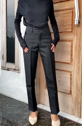 celana bahan wanita kerja kantoran slimfit size standar dan jumbo #celanabahanwanita #celanakerjawanita #celanaformalwanita #celanawanitajumbo 