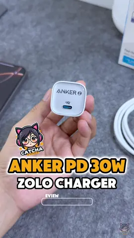 หัวชาร์จเร็ว Anker Zolo PD 30w  รองรับชาร์จเร็วสูงสุด 30w มาพร้อมชิปทำความเย็นชาร์จเร็วไม่ร้อนตลอดการใช้งาน มี 4 สีให้เลือกเลยค่ะ #หัวชาร์จ30w  #หัวชาร์จanker  #ankerzolo30watt  #หัวชาร์จเร็ว  #ป้ายยาgadget 