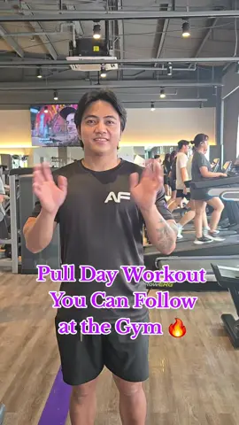 Coach Rodge is all in—are you? Try this pull day routine to build a stronger back and better control in every rep. 💪🏻 Train with us today! Send us a message 📩 #AnytimeFitnessPhilippines #AFTrailblazers #GoALLinwithAF #GymHub #GymTok #Fyp #Fitness