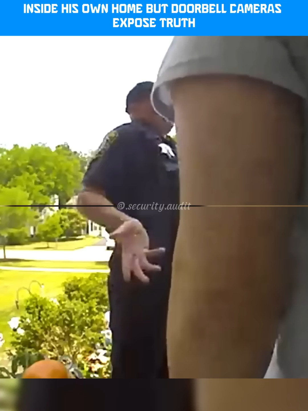 Cops Try To Ticket Man For Disorderly Conduct Inside His Own Home But Doorbell Cameras Expose Truth #audit #firstamendment #firstamendmentaudit #1stamendment #1stamendmentaudit #cop #cops #copsoftiktok #police #policeofficer #policeoftiktok #constitution #fyp