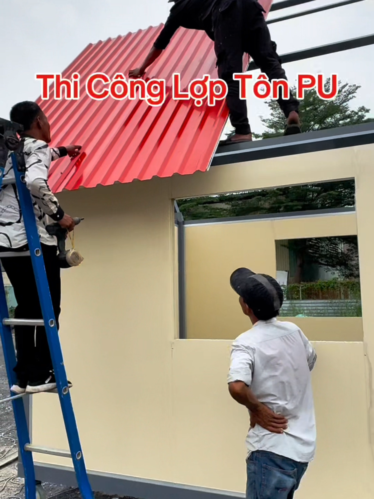 Thi Công Lợp Tôn PU #tonpu #pu #thicongnhanh #tole #cachnhietthinhphat