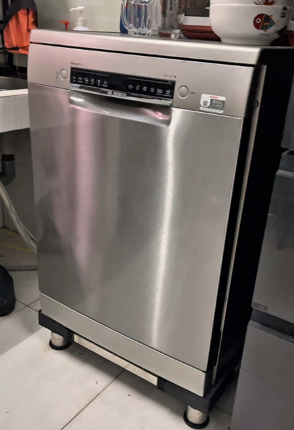 Máy Rửa Chén Bosch SMS4EC|26E, Seri 4 Tự Động Hé Cửa, Xuất Xứ Đức #saptienich #bosch #mayruabat 