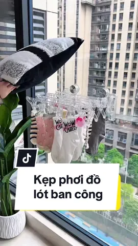 Kẹp phơi đồ lót ban công #housecare #sanphamxuhuong #xuhuongtiktok #runggiadung2 #ttlk 
