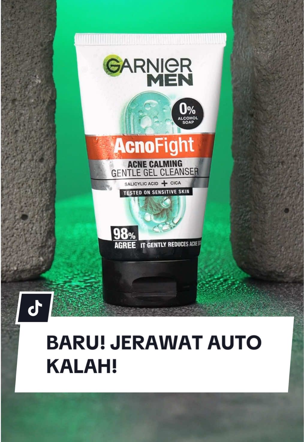Jerawat? Aman! Acno Fight Gentle Gel bantu bersihin tanpa bikin kulit kering. Wajib dicoba! #NyamanLawanJerawat 