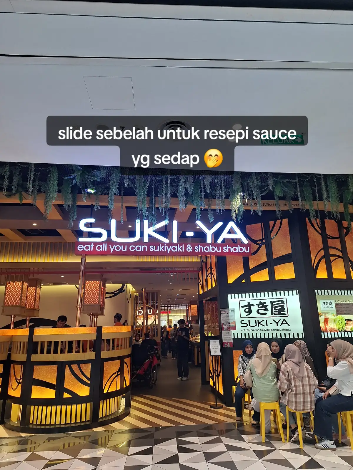 da lama teringin nk mkn sini tp takde geng..ni adk ipar nk belanje kte kasi on jak la 🤪 #sukiya #sukiyamalaysia #sukiyakirecipe #sukiyakisauce #food #Foodie #foodhuntingmalaysia 