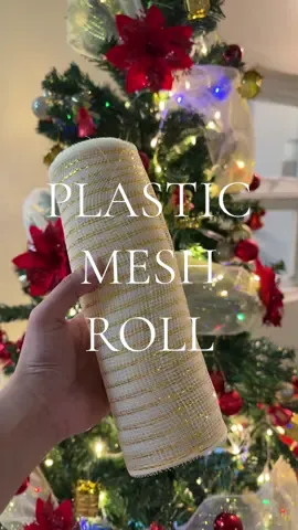 #plasticmeshroll #mesh #christmastreedecor #christmastree #christmas #christmasdecor 