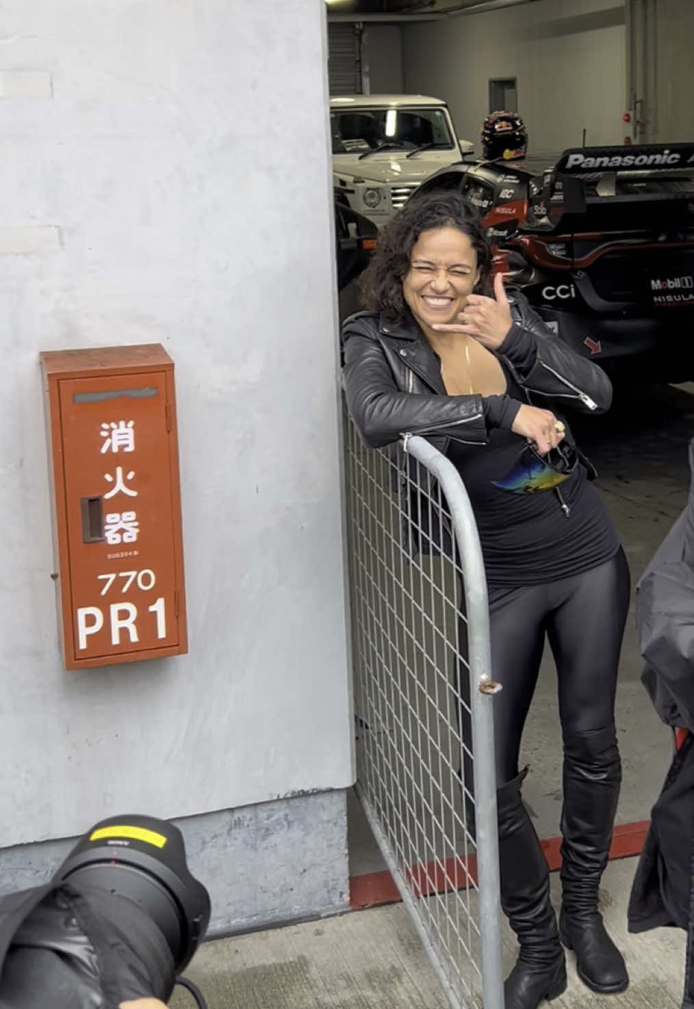 コディーとミシェルが目の前に！ #fuelfest #fuelfestjapan  #ワイスピ #codywalker #MichelleRodriguez #letty 