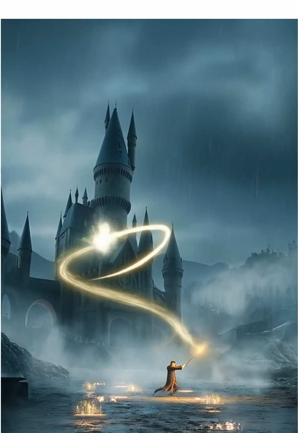Transformation Harry Potter en plein live ❤️ #tik_tok #ia #vfx #edit #viral #live #harrypotter #harry #effect 