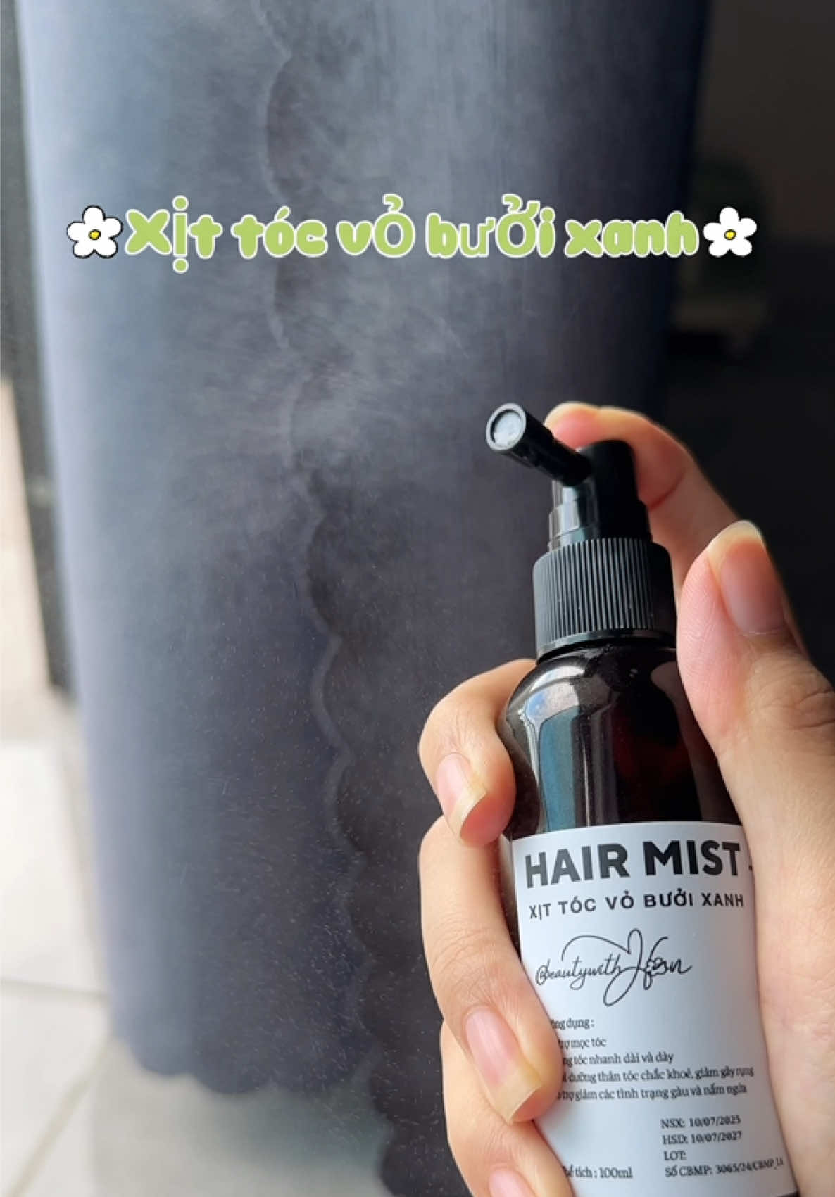Không bết tóc, k ngứa k gàu . Cứ xịt bưởi mà dùng chị em ạ#xitmoctoc #xitbuoimoctoc #xuhuong 