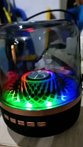 KOUO Mini Speaker RGB Crystal #KOUOMiniSpeakerRGBCrystal #minispeakerrgb #speakerbluetoothrgb 