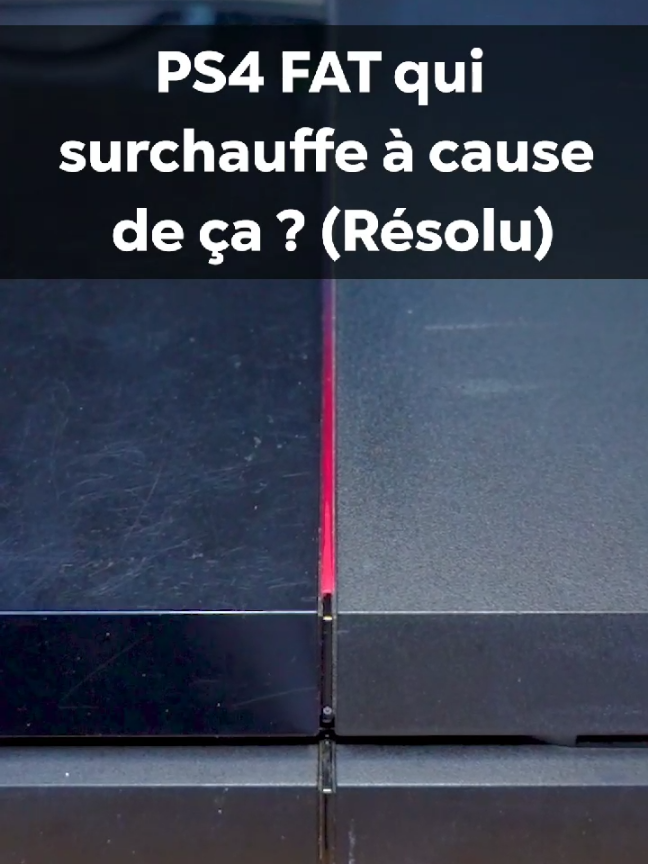 PS4 FAT qui surchauffe à cause de ça ? 😥 #playstation #repair #reparation #DIY #pourtoi 