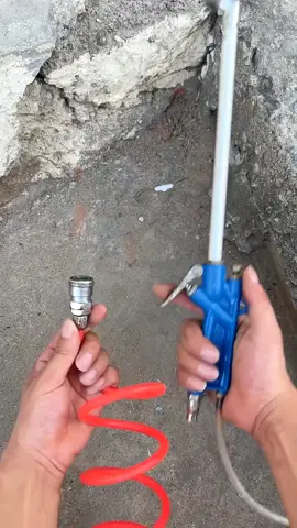 Pneumatic Dual-Purpose Cleaning and Dust Removal Gun #tools #householditems #houseoftiktok #fyp #foryou #houseware #garden 