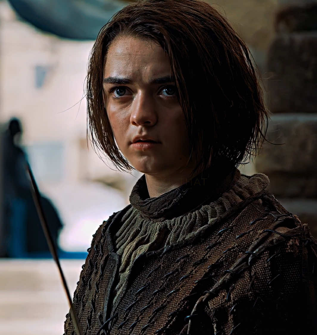 Arya Stark and Jaqen H’ghar 🔥. #aryastark #gameofthrones #gameofthronesedit #got #fyp #viral 