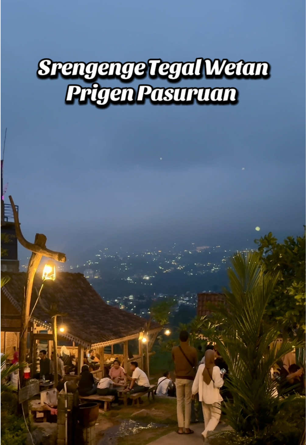 Cafe sekaligus tempat makan yang city lightnya cantik banget kalo malem 🫶🏻 makanannya juga enak! #srengengetegalwetan #kulinermojokerto #kulinerprigen #kulinerprigenpasuruan #cafeprigen #kulinertretes 