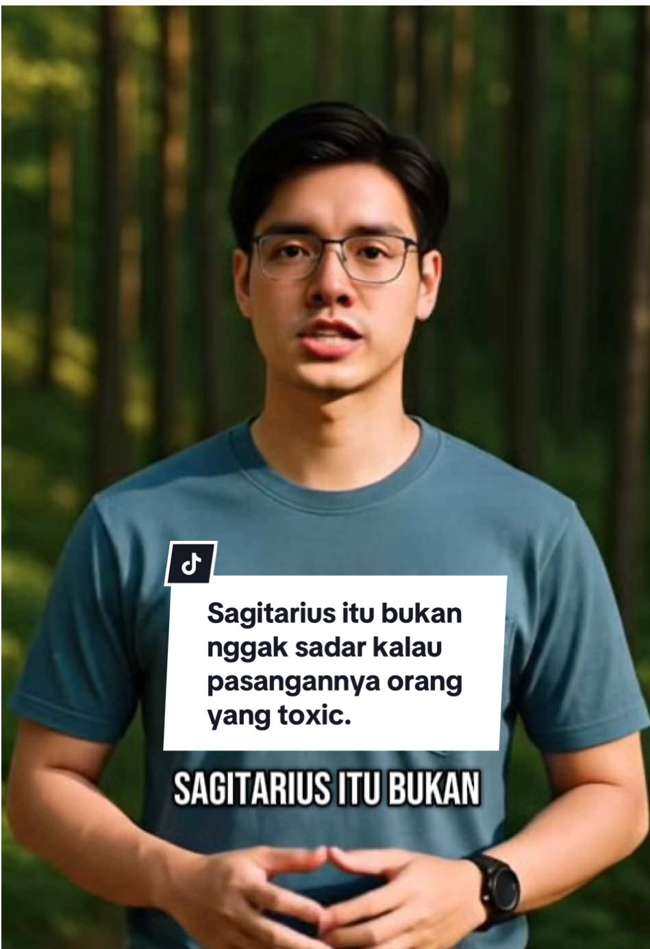 Sagitarius itu bukan nggak sadar kalau pasangannya orang yang toxic. #Sagitarius #FaktaZodiak #BajuNyaman  #SagittariusSeason #modalkontendoang   