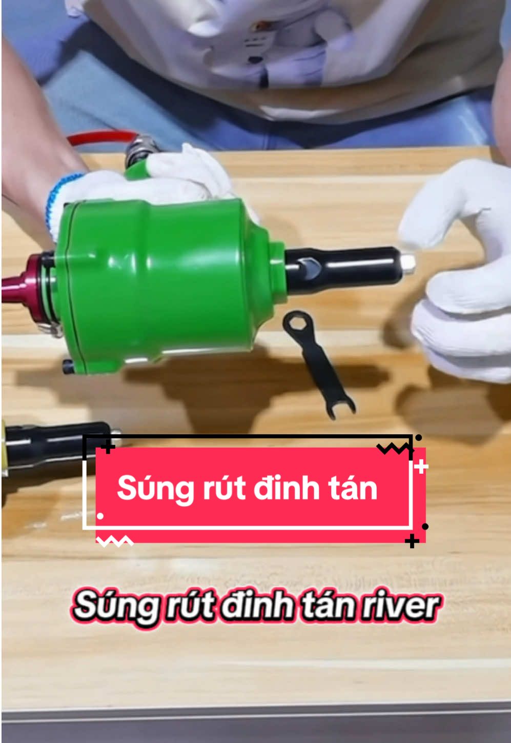 Súng rút đinh tán hơi khí nén. #mayrutdinh #mayrutdinhriver #sungrutdinh #rutdinhtan #mayrutdinhtan #maytandinh #bachhoaxanhgiadinhviet 