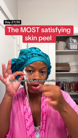 I’m pretty in love with how clear my skin feels after I peel this off. #skincareroutine #koreanskincaremask #facemaskpeeling #grwm