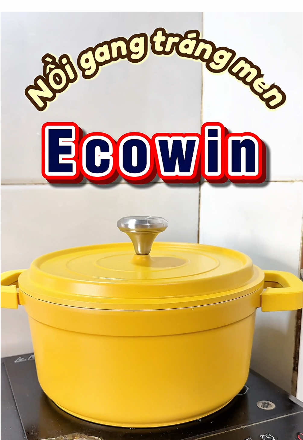 Nồi gang tráng men - nồi lò nướng nhà Ecowin dùng thích lắm nhé các bác #yeubepnghiennha #noigangchaogang #ecowin #homedecor #food #reviewcotam9899 #xuhuong #viral 