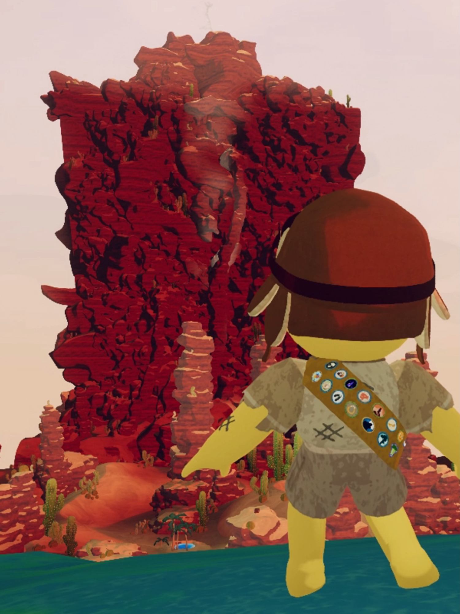 The PEAK mesa update is here! - The desert map is now available! #PEAK #peakgameplay #peakgame #peakbeta #peakpatch #fyp #peakupdate