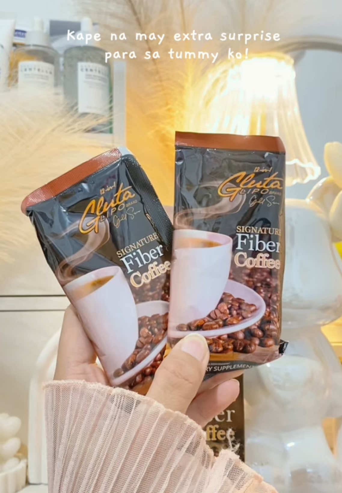 Tired of feeling bloated? 😩 Say hello to @Glutalipo’s Fiber Coffee! 💕 With fiber and antioxidants, you'll feel light, refreshed, and ready to take on the day 💪 #Glutalipo #GlutaLipoFiberCoffee #SkinCare