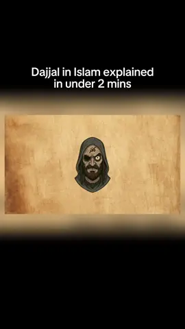 Dajjal explained in under 2 mins Yt: Deenmadesimple #fyp #islamicreminder #muslimtiktok 