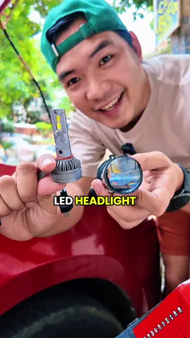 Para kang naka projector headlight pag ito gamit mo😁