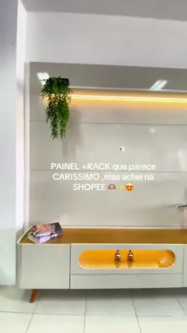 O painel que faltava em sua sala #shopee #sala 